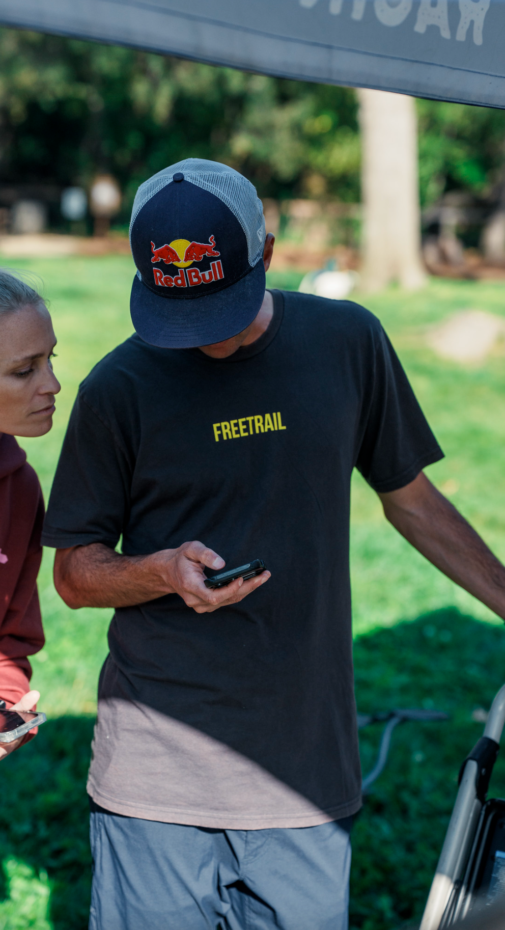 Washed Black Freetrail Tee