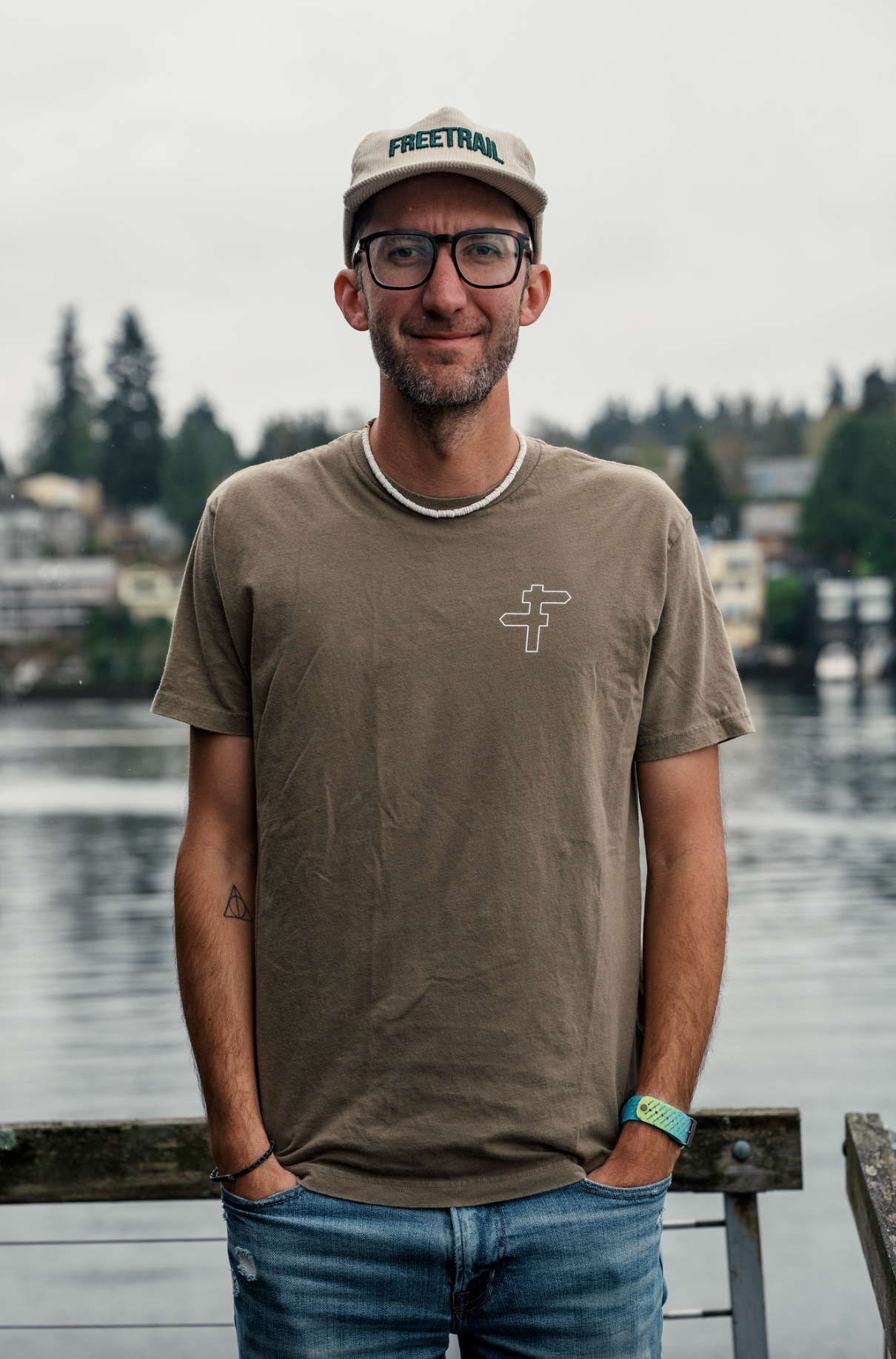 Freetrail Sage Green Tee