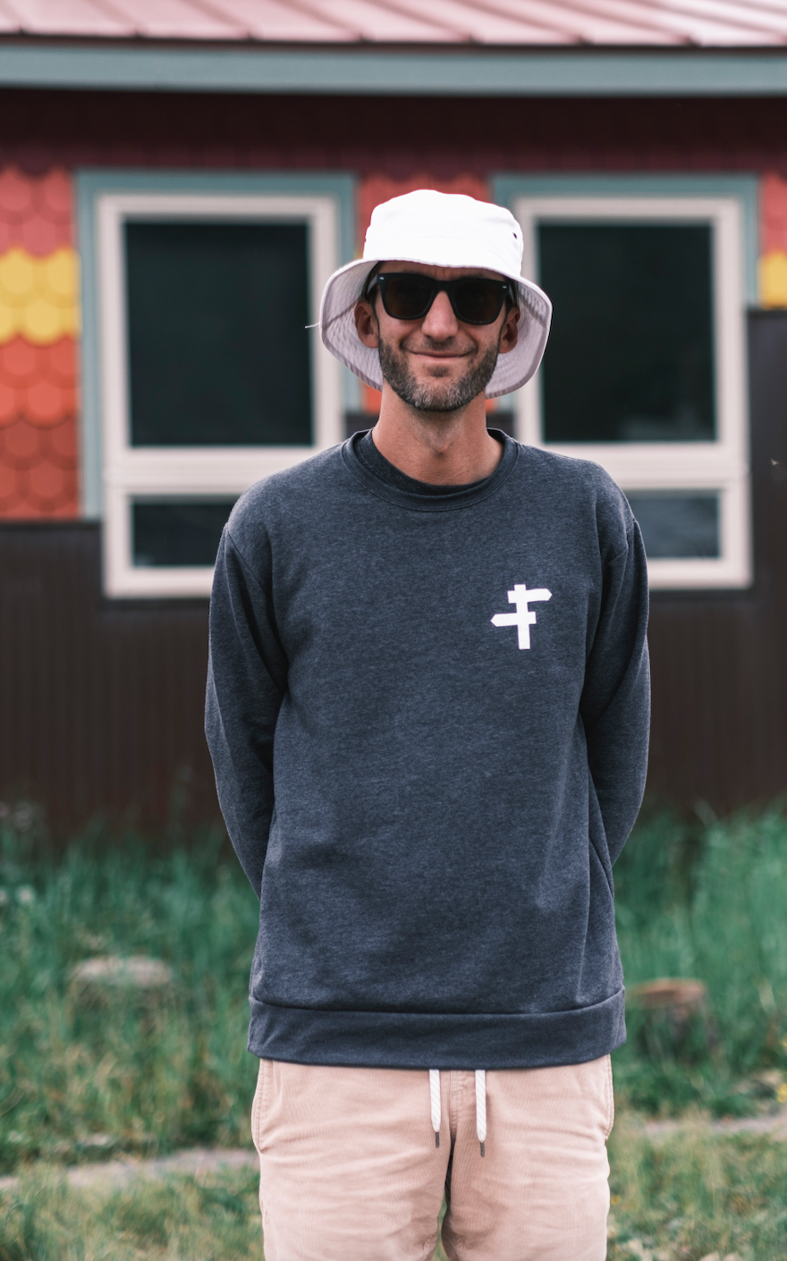 Signpost Logo Crewneck