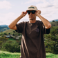 Trail Running Will Save The World Tee - Faded Brown