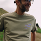 Trail Running Will Save The World Tee - Faded Eucalyptus